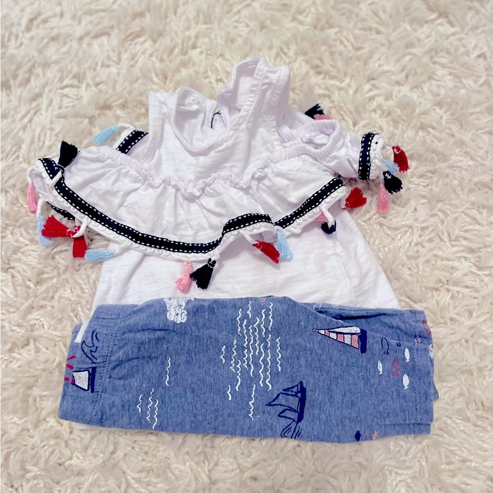 Mud Pie set 3-6 months